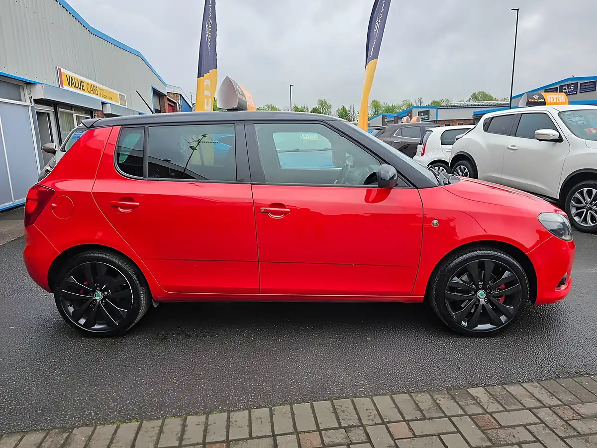 Used 2013 Skoda Fabia VRS S2000 Red - Interior and Exterior details 5