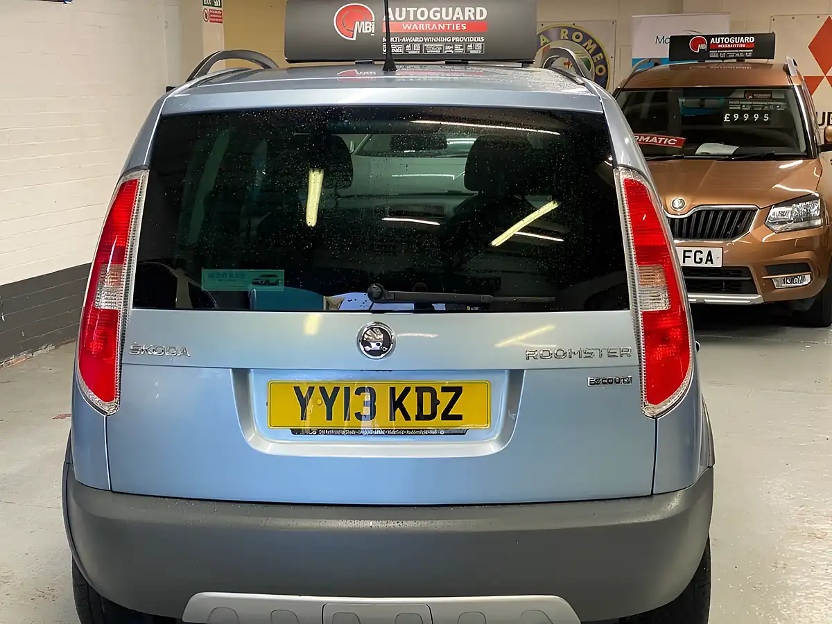 Used 2013 Skoda Roomster Scout Blue - Interior and Exterior details 6