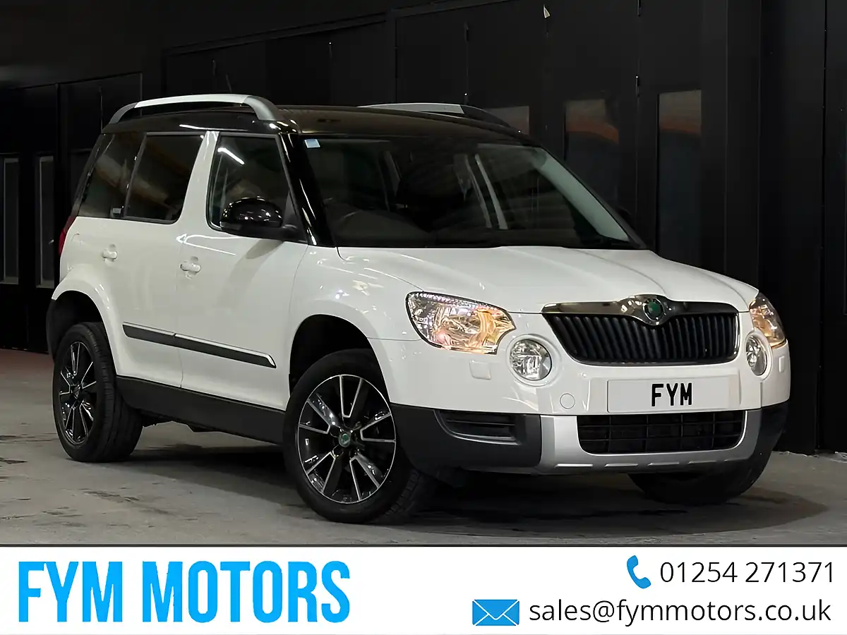 Used 2013 Skoda Yeti Adventure White - Front View