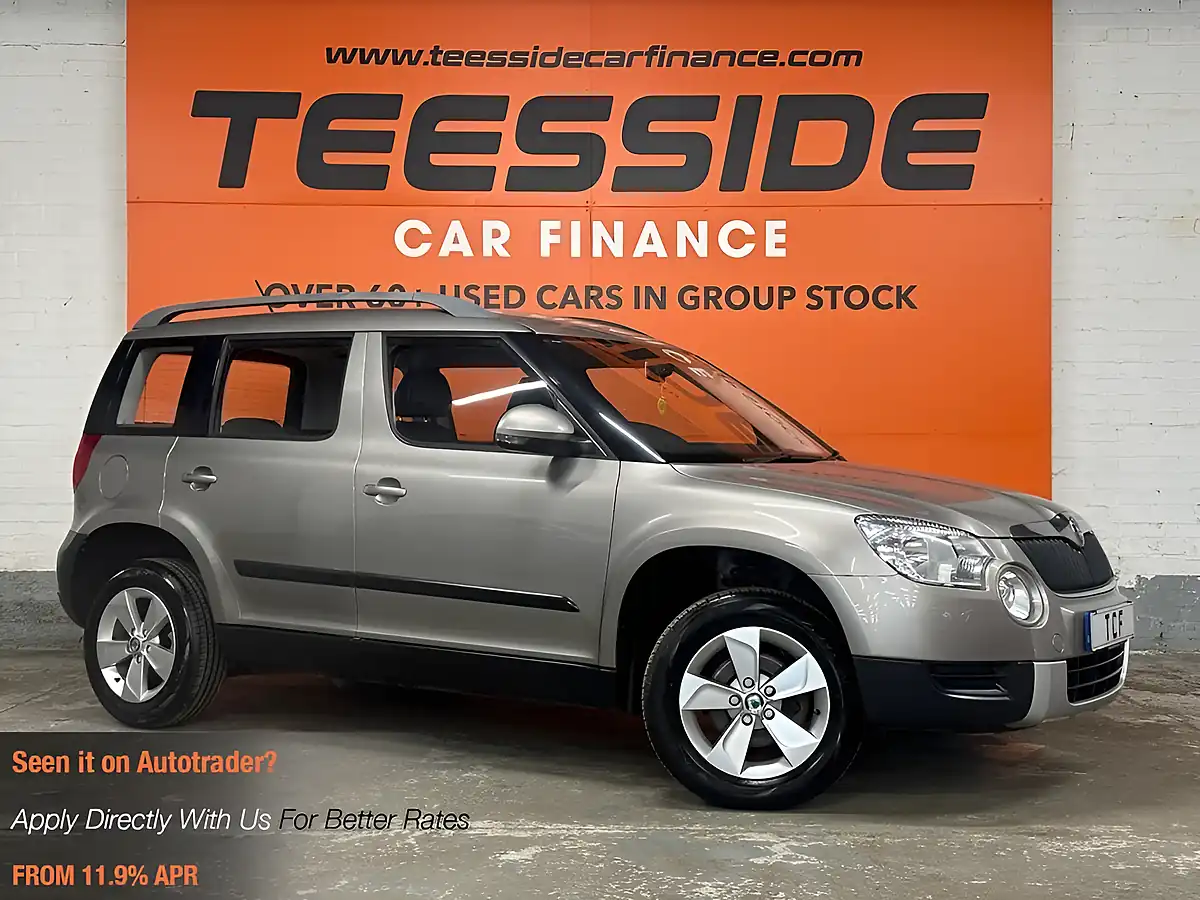 Used 2013 Skoda Yeti S Beige - Front View