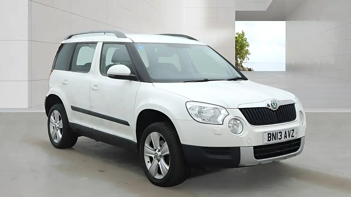 Used 2013 Skoda Yeti Se White - Front View