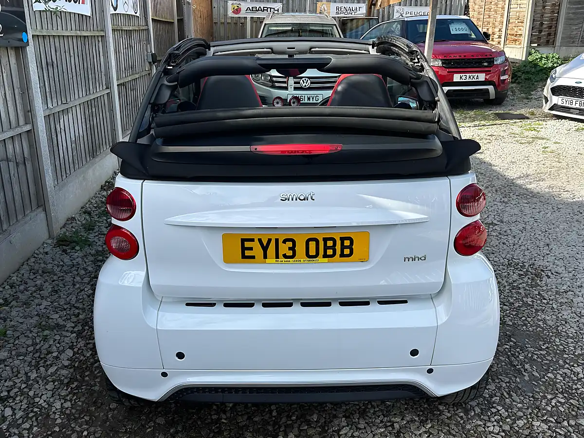Used 2013 Smart Fortwo Passion Cabriolet Softtouch White - Interior and Exterior details 7
