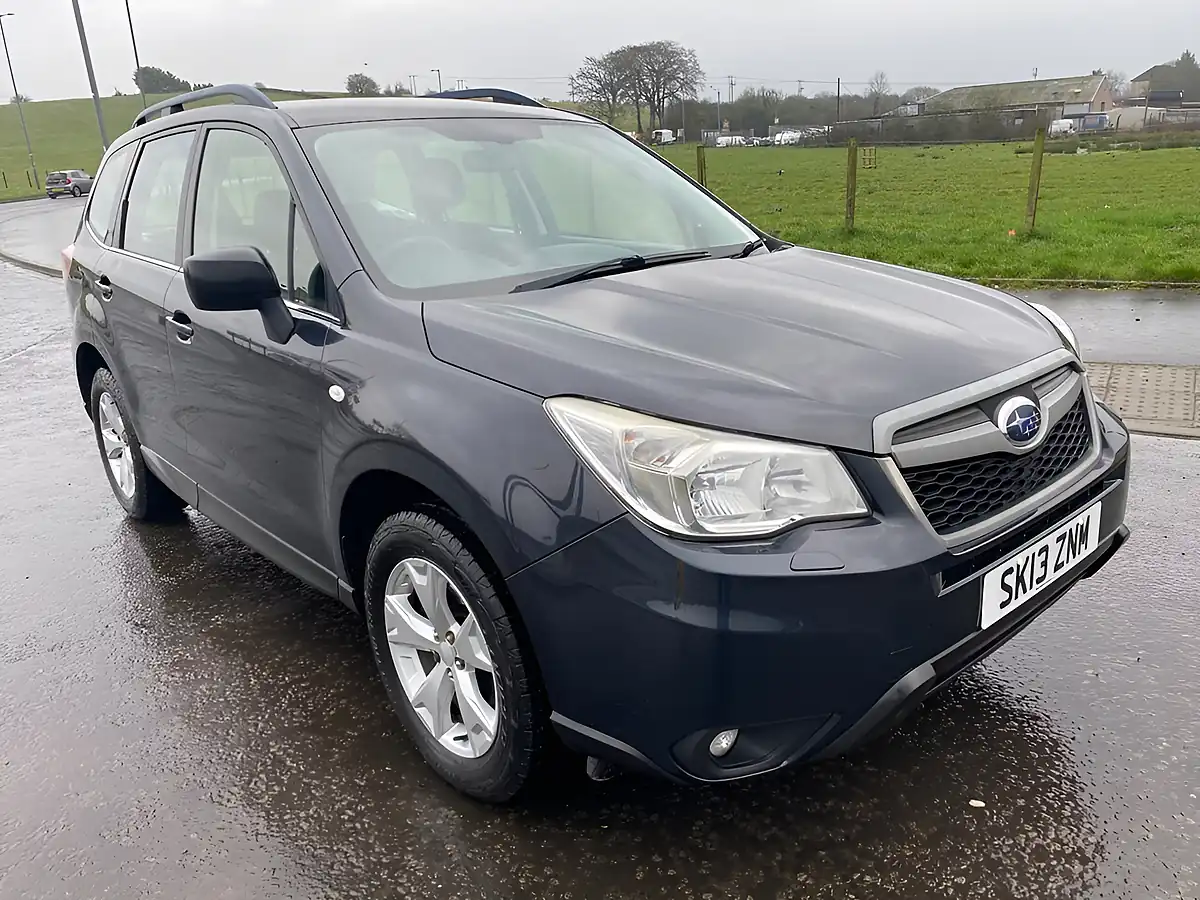 Used 2013 Subaru Forester X Grey - Front View