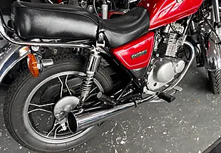 Used 2013 Suzuki Gn125 H Red - Interior and Exterior details 3