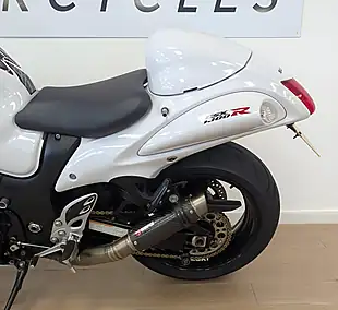 Used 2013 Suzuki GSX1300R Hayabusa 1300 White - Interior and Exterior details 13