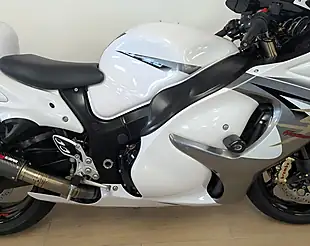 Used 2013 Suzuki GSX1300R Hayabusa 1300 White - Interior and Exterior details 19