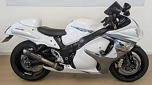 Used 2013 Suzuki GSX1300R Hayabusa 1300 White - Interior and Exterior details 5