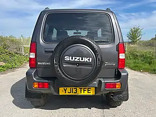 Used 2013 Suzuki Jimny SZ4 Grey - Interior and Exterior details 8