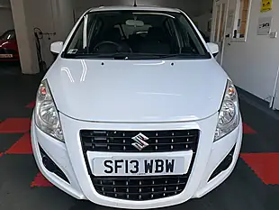 Used 2013 Suzuki Splash SZ3 White - Interior and Exterior details 4