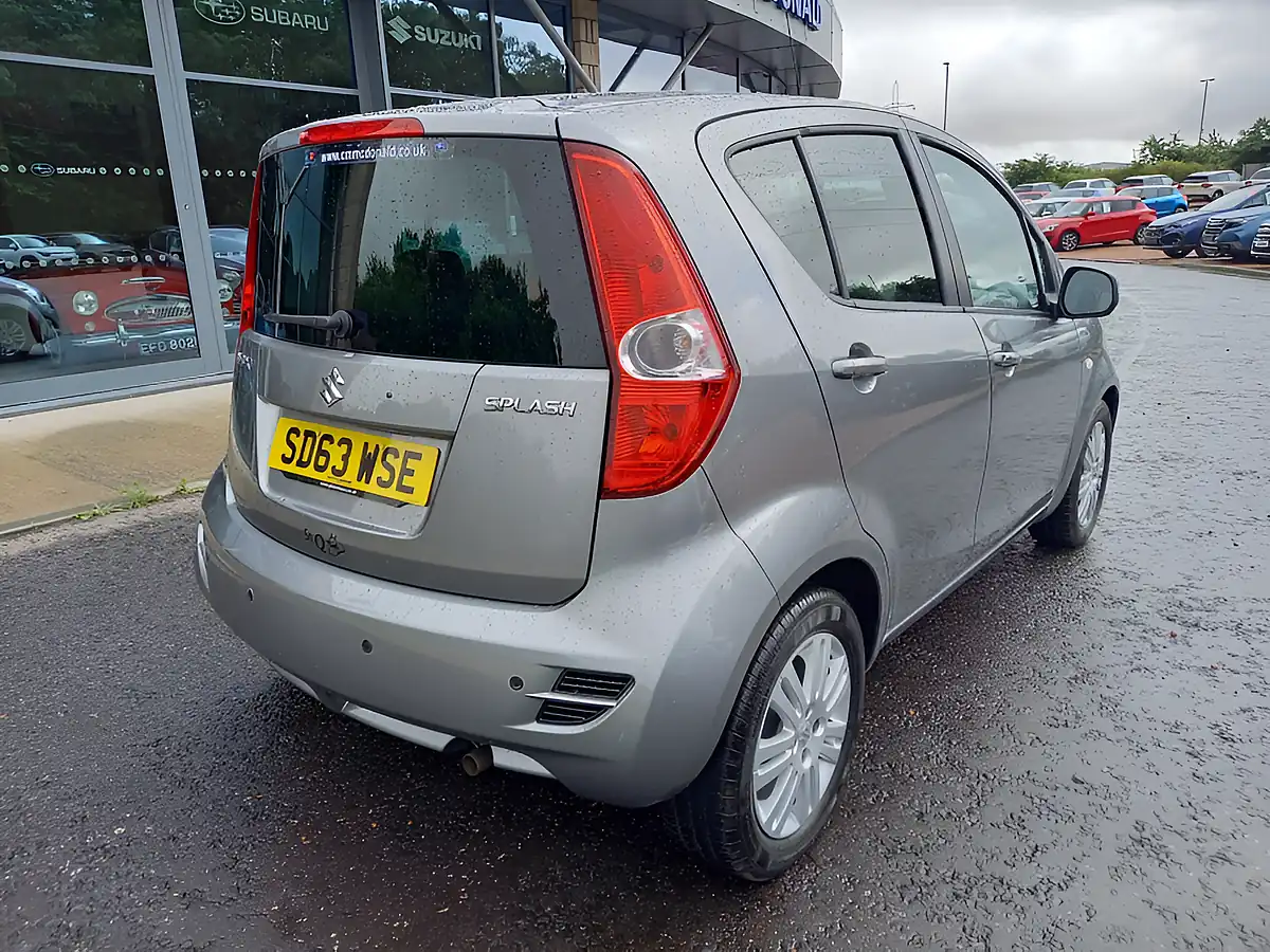 Used 2013 Suzuki Splash SZ4 Grey - Interior and Exterior details 8