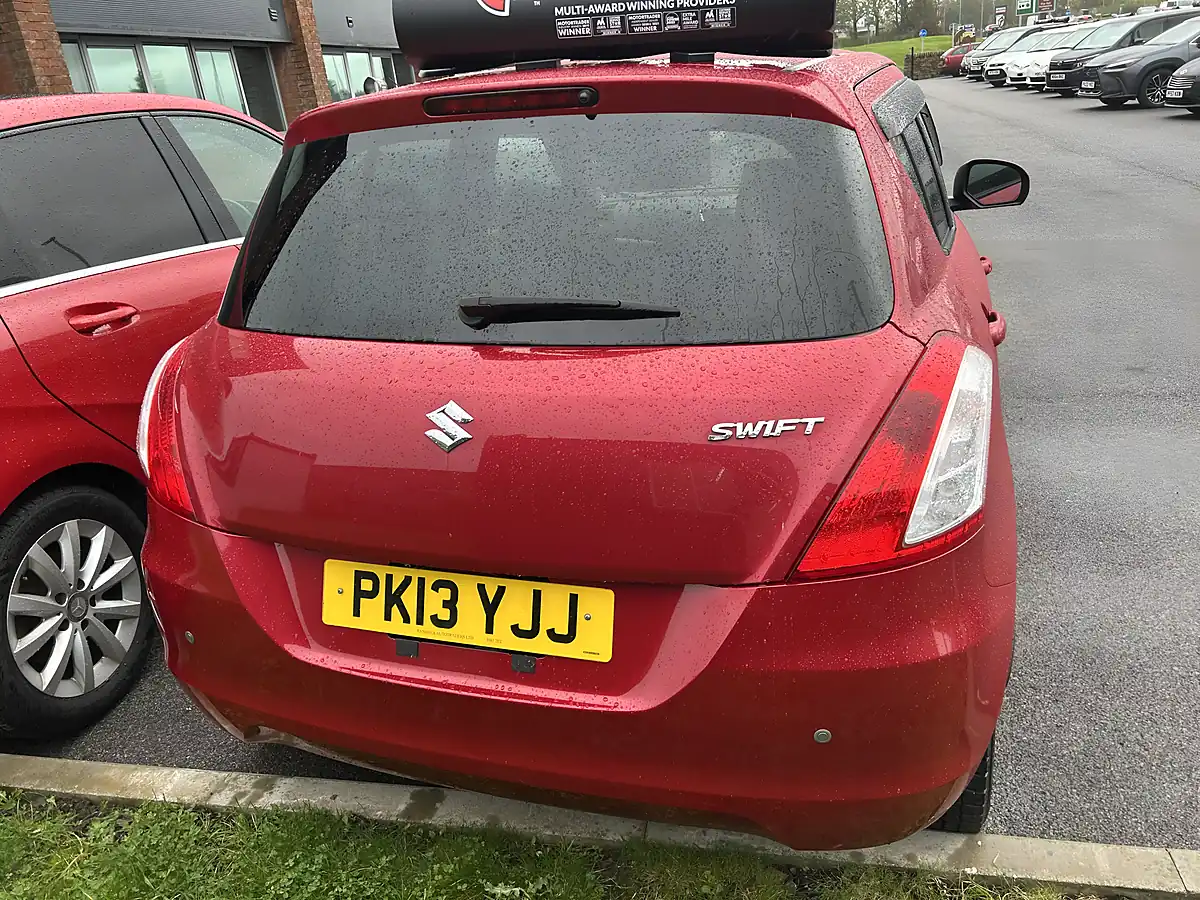 Used 2013 Suzuki Swift Red - Interior and Exterior details 5