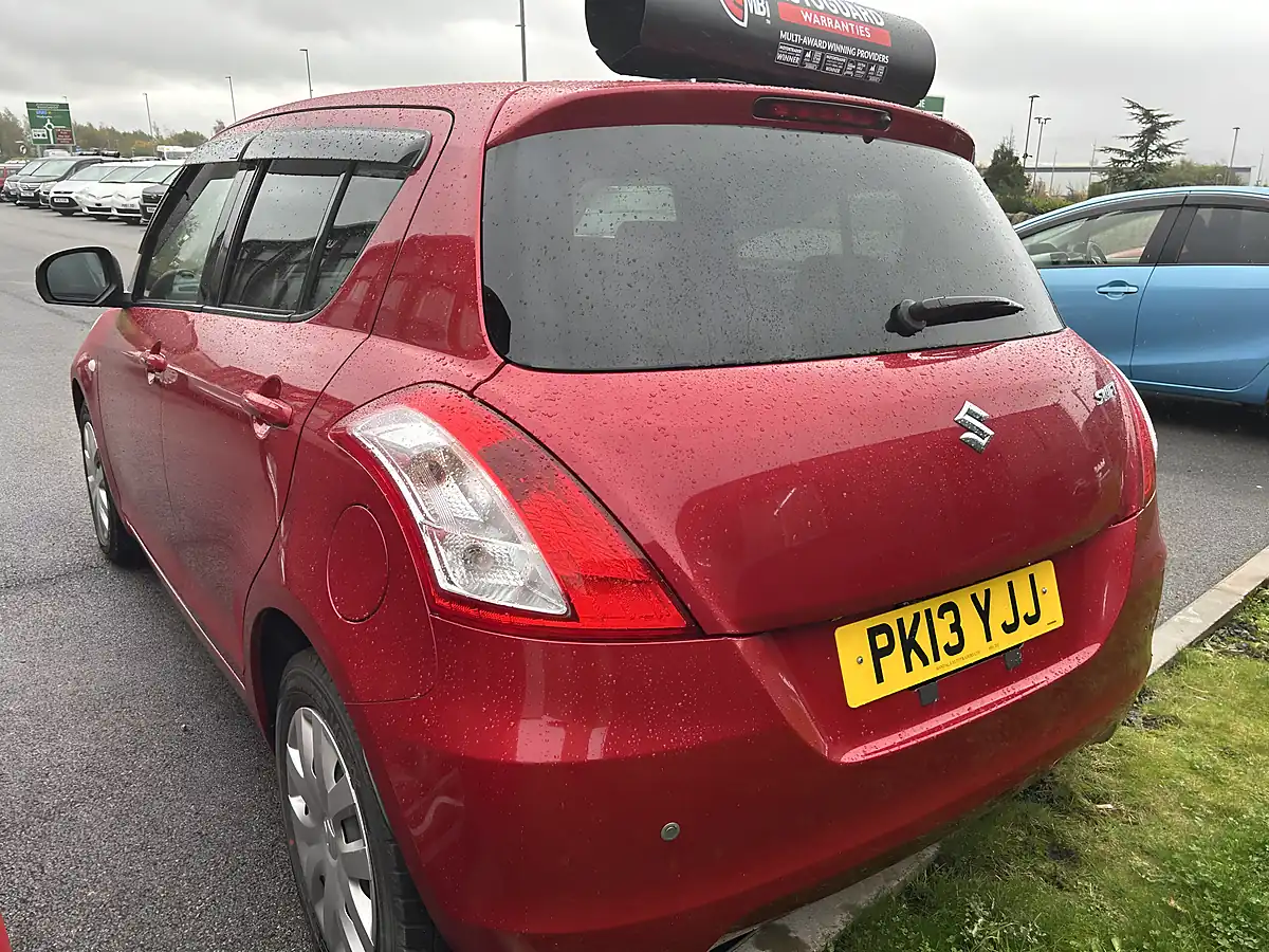 Used 2013 Suzuki Swift Red - Interior and Exterior details 6