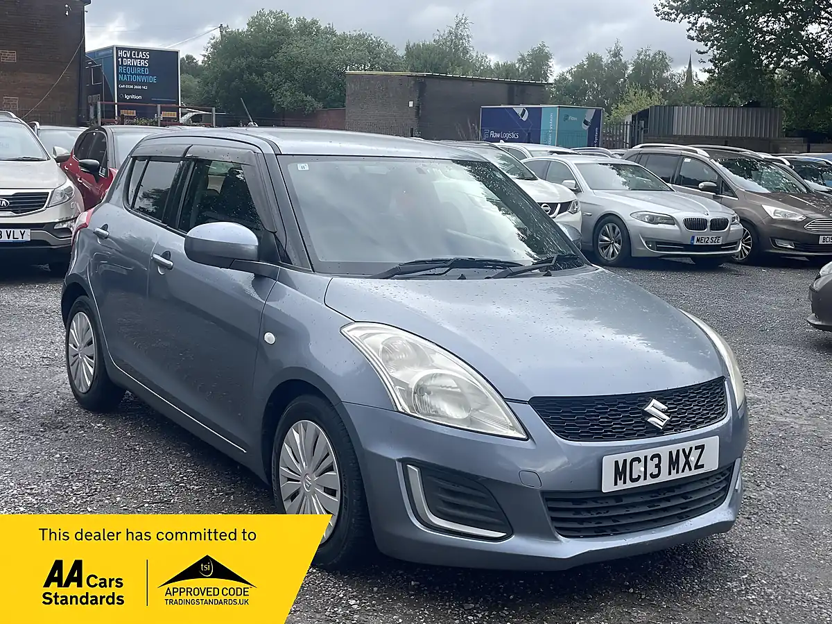 Used 2013 Suzuki Swift SZ3 Blue - Front View