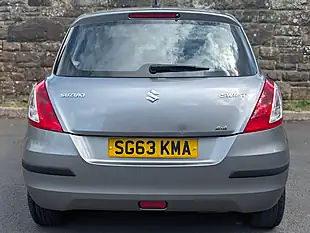 Used 2013 Suzuki Swift SZ3 Grey - Interior and Exterior details 6