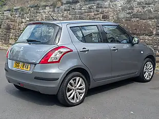 Used 2013 Suzuki Swift SZ3 Grey - Interior and Exterior details 7