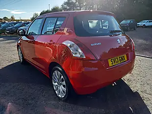 Used 2013 Suzuki Swift SZ3 Red - Interior and Exterior details 5