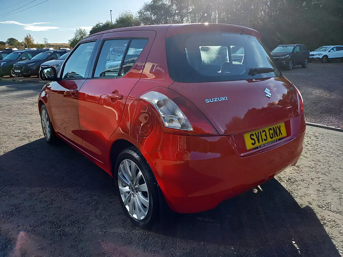 Used 2013 Suzuki Swift SZ3 Red - Interior and Exterior details 5