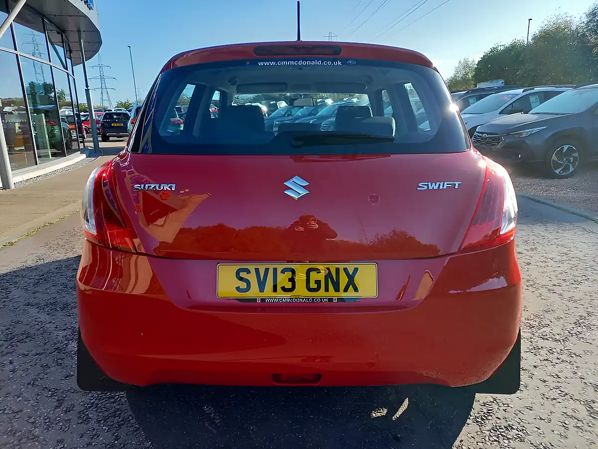 Used 2013 Suzuki Swift SZ3 Red - Interior and Exterior details 6