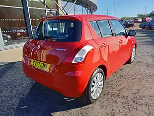 Used 2013 Suzuki Swift SZ3 Red - Interior and Exterior details 8