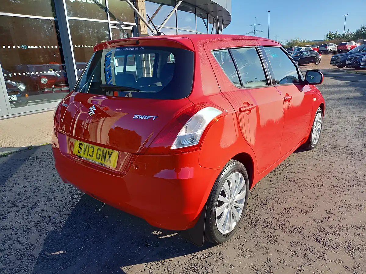 Used 2013 Suzuki Swift SZ3 Red - Interior and Exterior details 8