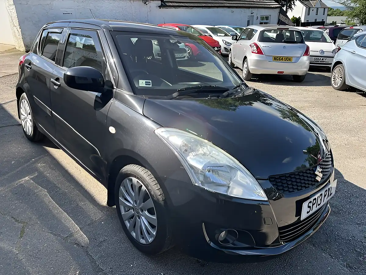 Used 2013 Suzuki Swift SZ4 Black - Front View