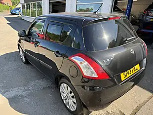 Used 2013 Suzuki Swift SZ4 Black - Interior and Exterior details 4
