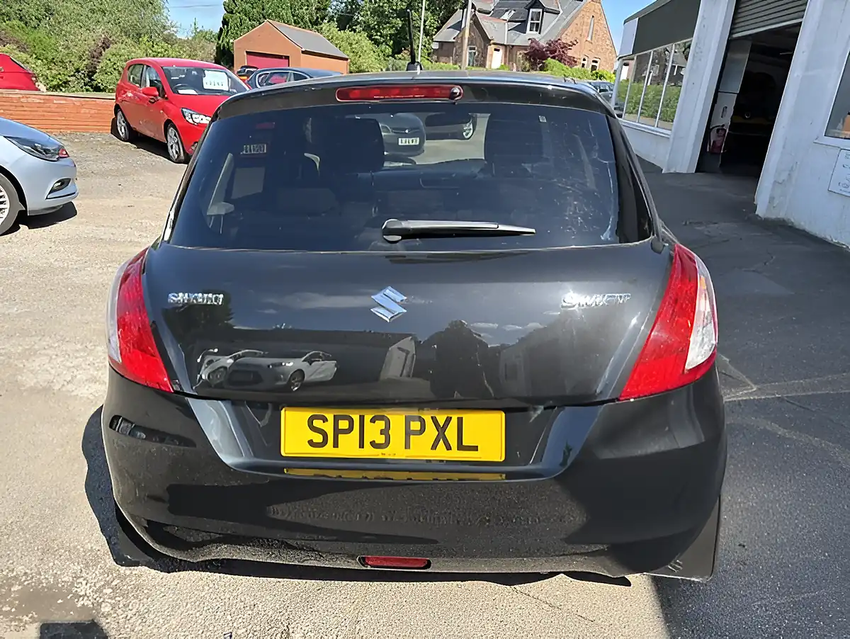 Used 2013 Suzuki Swift SZ4 Black - Interior and Exterior details 5