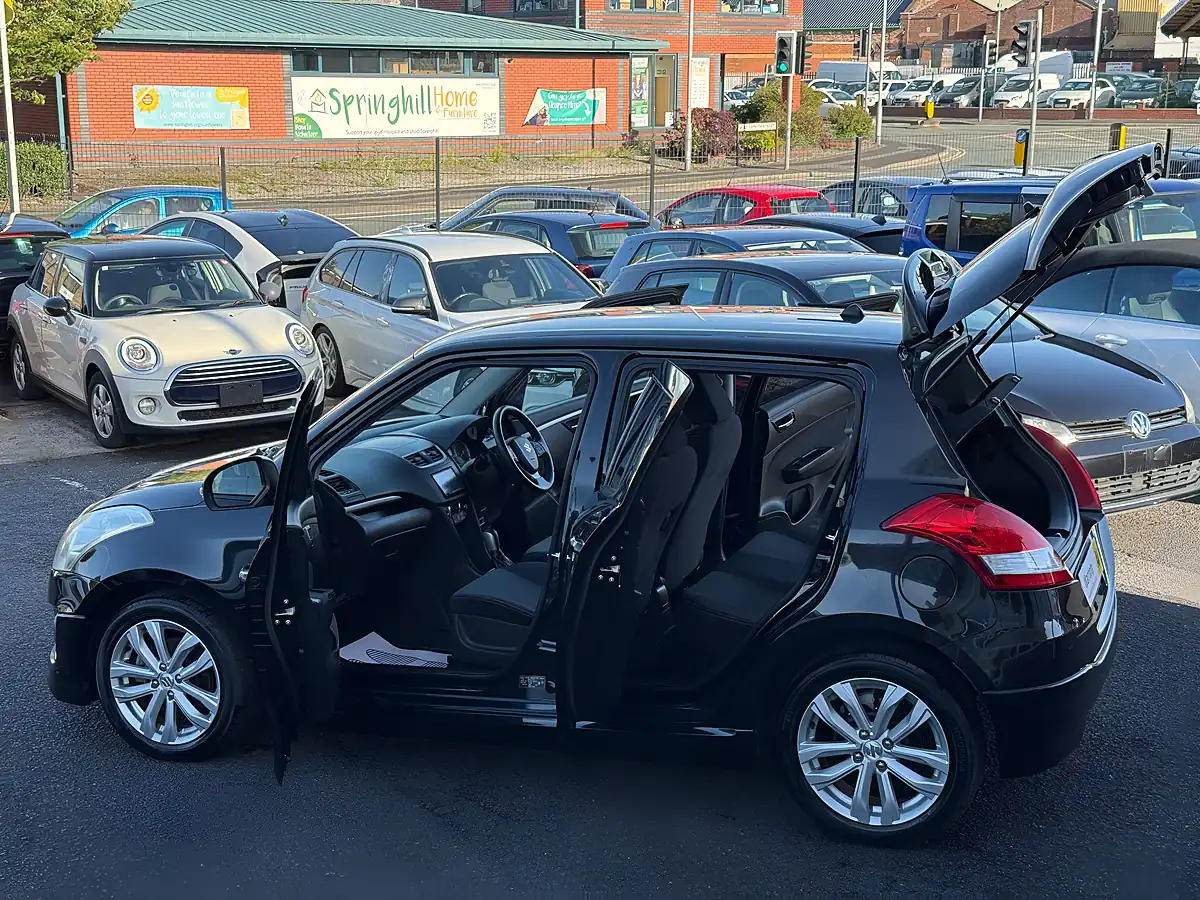 Used 2013 Suzuki Swift SZ4 Black - Interior and Exterior details 12