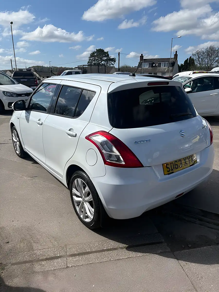 Used 2013 Suzuki Swift SZ4 White - Interior and Exterior details 3