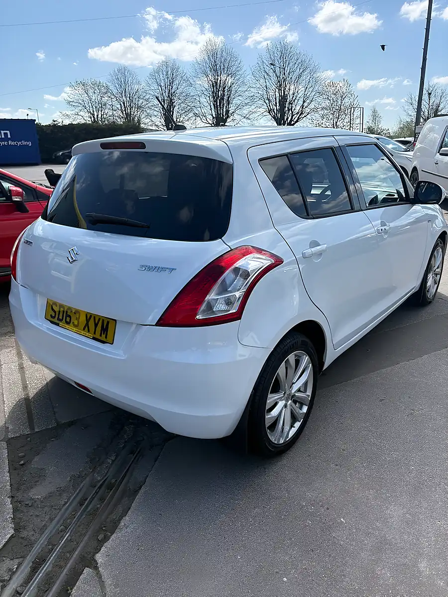 Used 2013 Suzuki Swift SZ4 White - Interior and Exterior details 4