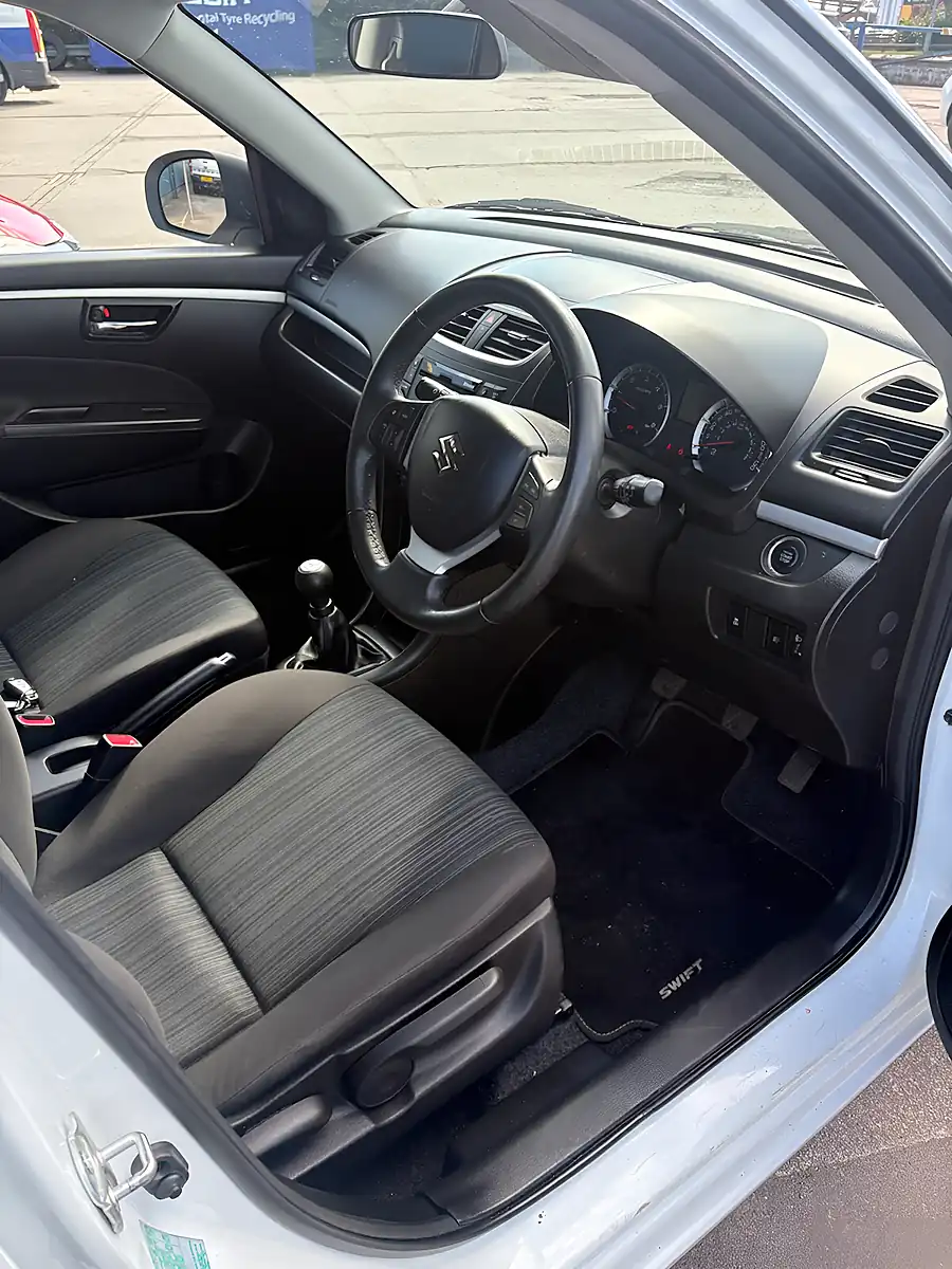Used 2013 Suzuki Swift SZ4 White - Interior and Exterior details 9