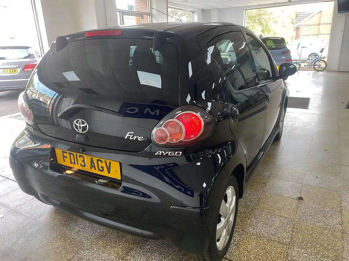 Used 2013 Toyota Aygo Fire Black - Interior and Exterior details 5