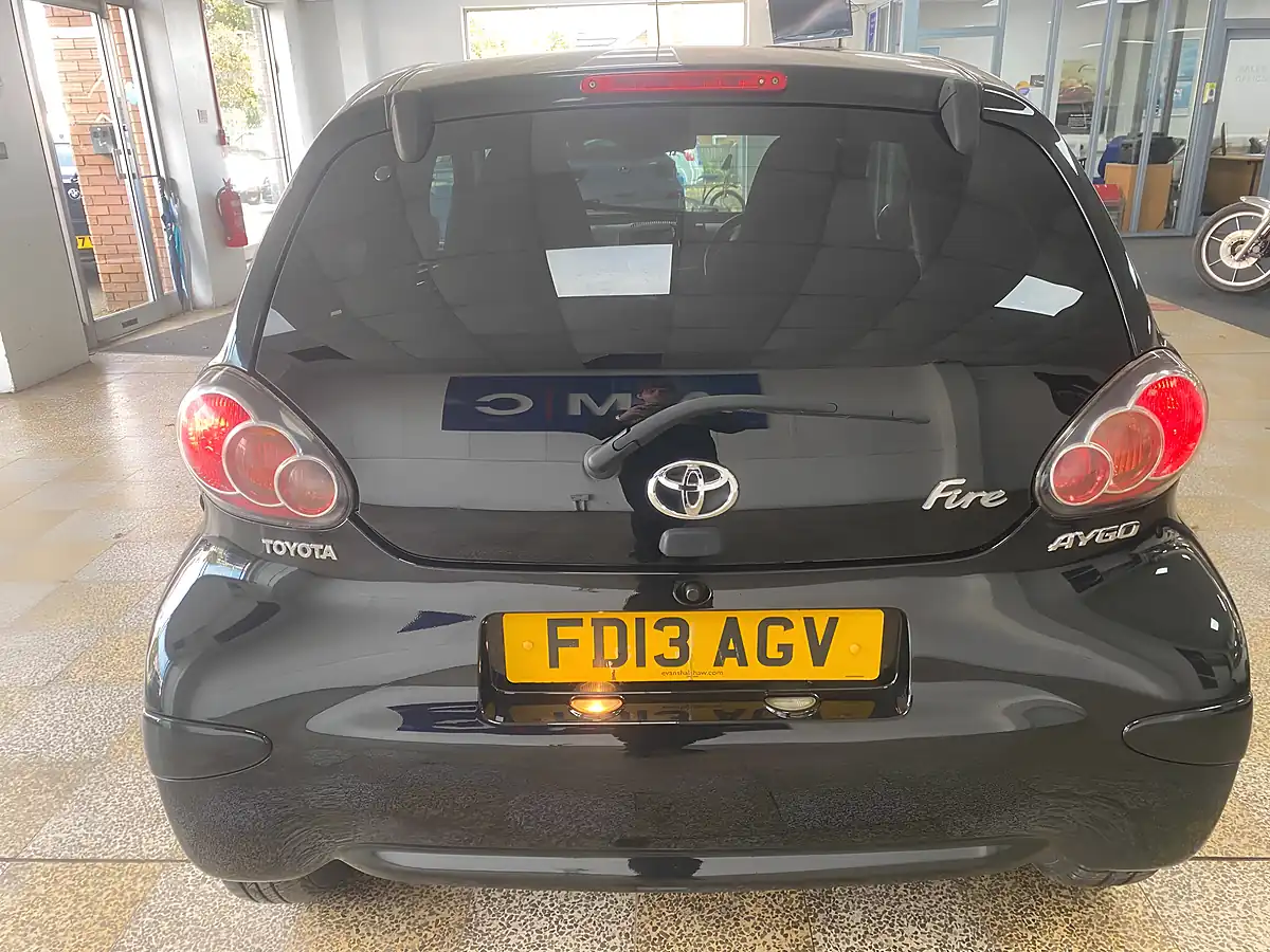 Used 2013 Toyota Aygo Fire Black - Interior and Exterior details 6