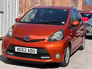 Used 2013 Toyota Aygo Fire Orange - Interior and Exterior details 2