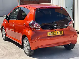 Used 2013 Toyota Aygo Fire Orange - Interior and Exterior details 3