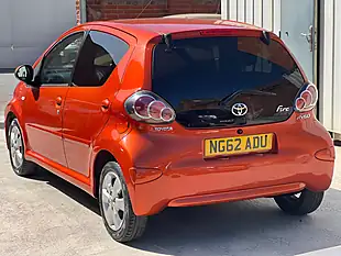 Used 2013 Toyota Aygo Fire Orange - Interior and Exterior details 3