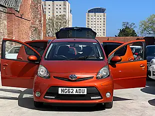 Used 2013 Toyota Aygo Fire Orange - Interior and Exterior details 5