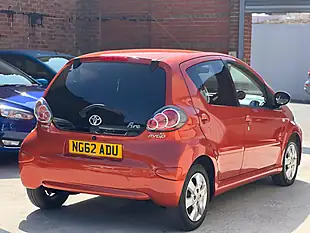 Used 2013 Toyota Aygo Fire Orange - Interior and Exterior details 7