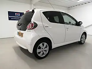 Used 2013 Toyota Aygo Hatchback White - Interior and Exterior details 12