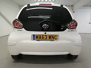 Used 2013 Toyota Aygo Hatchback White - Interior and Exterior details 5