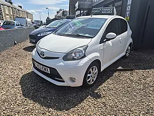 Used 2013 Toyota Aygo Mode White - Interior and Exterior details 3
