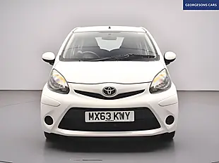 Used 2013 Toyota Aygo Move White - Interior and Exterior details 4