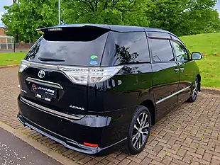 Used 2013 Toyota Estima Aeras Black - Interior and Exterior details 6