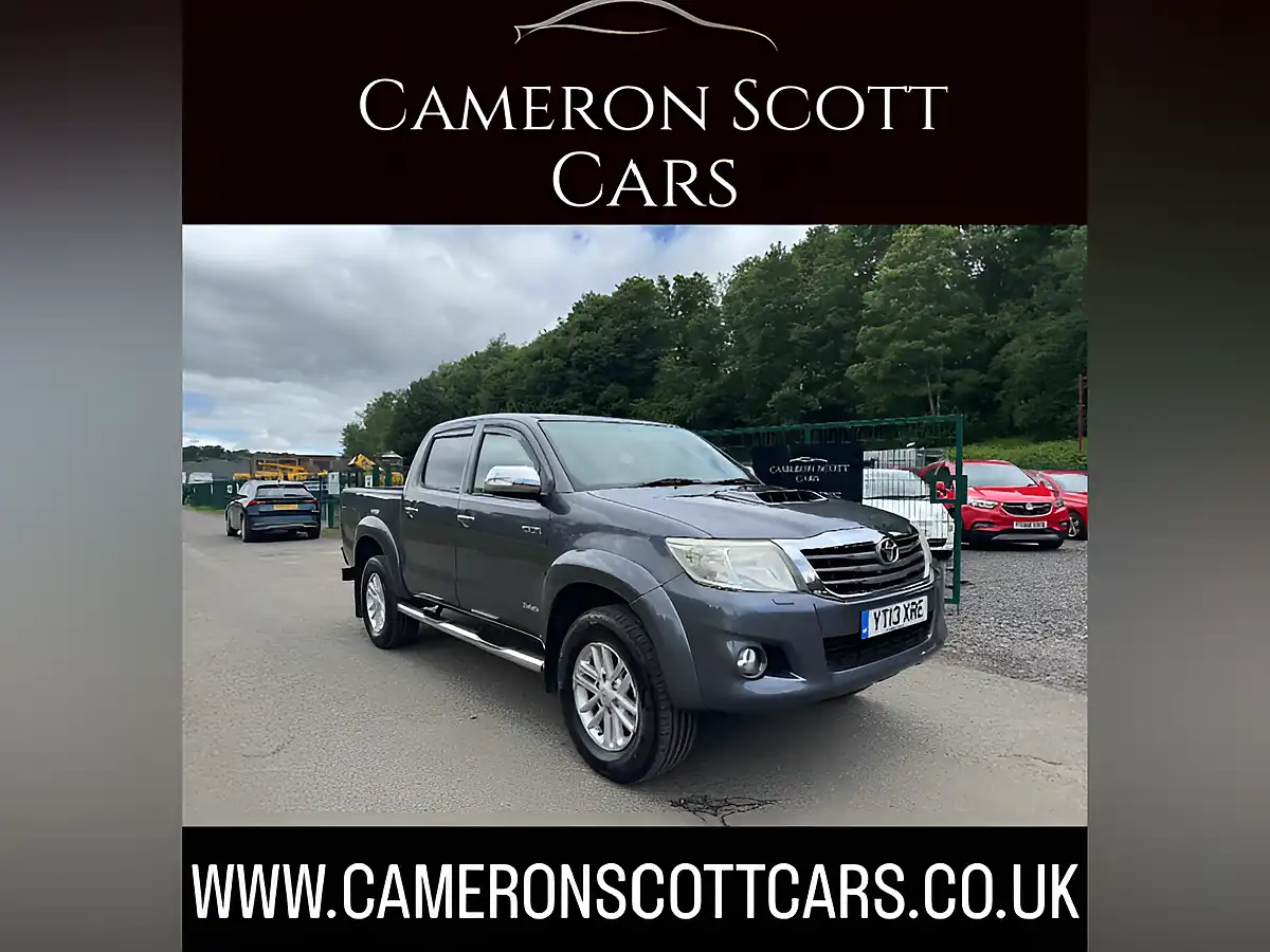 Used 2013 Toyota Hilux Invincible Grey - Front View