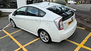 Used 2013 Toyota Prius T Spirit Pearl White - Interior and Exterior details 4