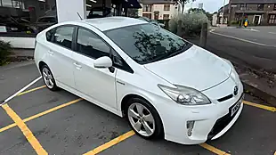 Used 2013 Toyota Prius T Spirit Pearl White - Interior and Exterior details 5