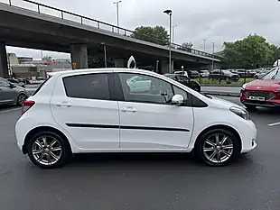 Used 2013 Toyota Yaris Sr White - Interior and Exterior details 11