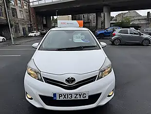Used 2013 Toyota Yaris Sr White - Interior and Exterior details 4