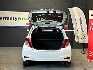 Used 2013 Toyota Yaris Sr White - Interior and Exterior details 17