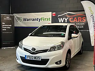 Used 2013 Toyota Yaris Sr White - Interior and Exterior details 3